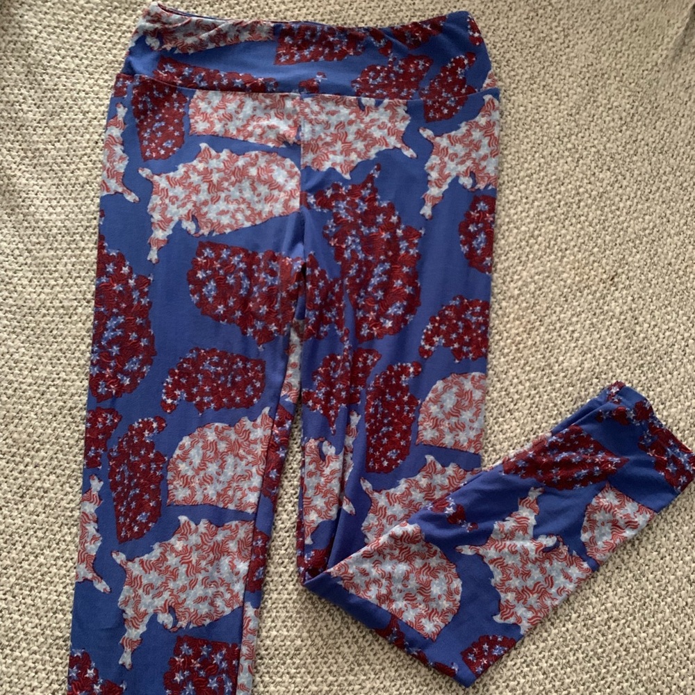 LuLaRoe patriotic leggings 🇱🇷